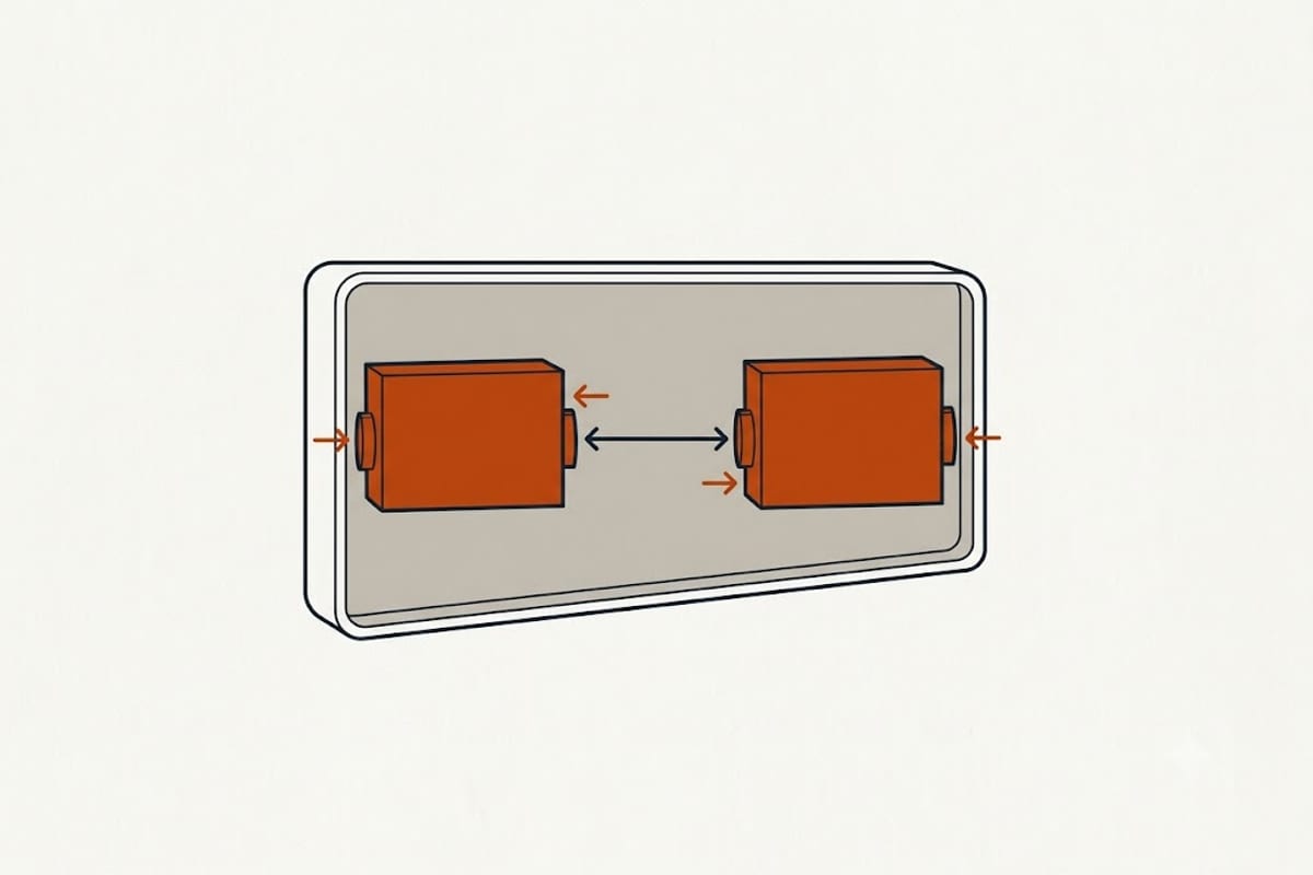 Outdoor and indoor units as one rated system